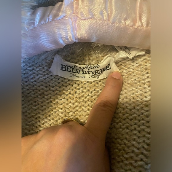 Maglificio Belvedere Florence Italy Cardigan - Picture 4 of 5